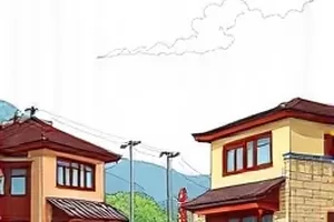 《潮汐记事簿》横版海报，退潮后的礁石与搁浅木船